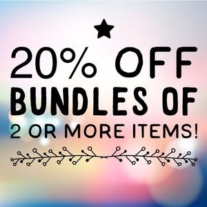 **20% OFF ALL BUNDLES**